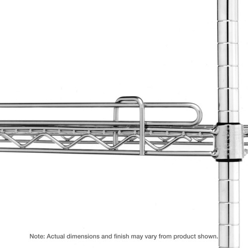 Metro ® Inox Super Erecta 1″ – Rebord haut pour étagère sans fils