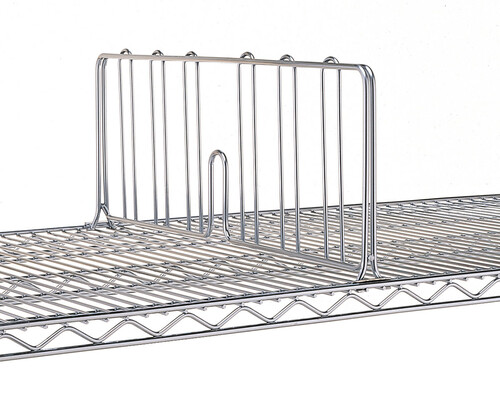 Metro® Inox Super Erecta 8″ Séparateurs pour étagères grillagées