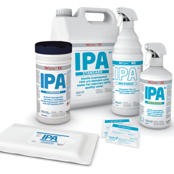 Redditch INSPEC IPA STERILE® 70 % IPA – 30% EAU WFI