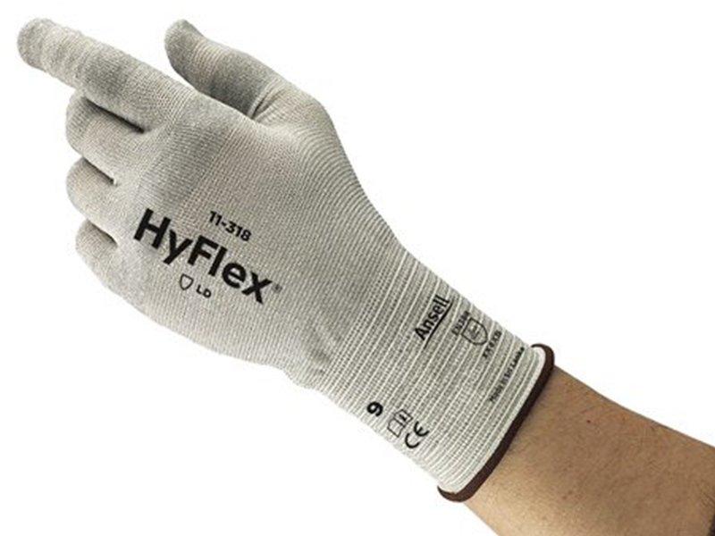 Gant de travail - HYFLEX - ROSSINI TRADING SPA - de protection thermique /  en tissu / pour chantier de construction