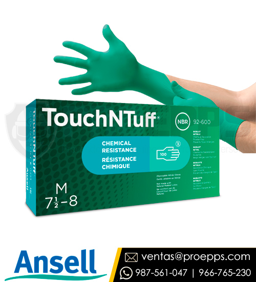 Gants nitrile non stériles ANSELL TOUCHNTUFF® – 92-600