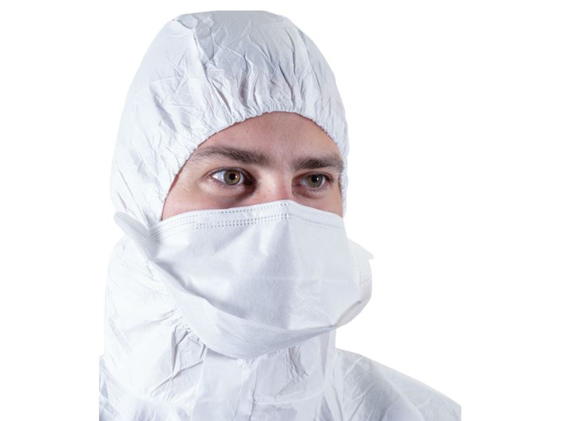 Masque d’hygiène de type poche avec protège-cou – BioClean®