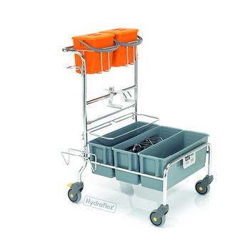 Chariot de nettoyage inox polypropylène – 2.0 ERGO 320®