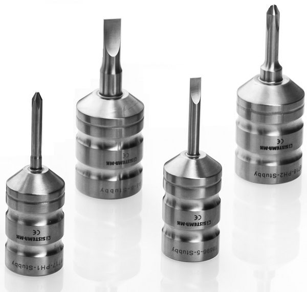 Mini tournevis « STUBBY » en Inox