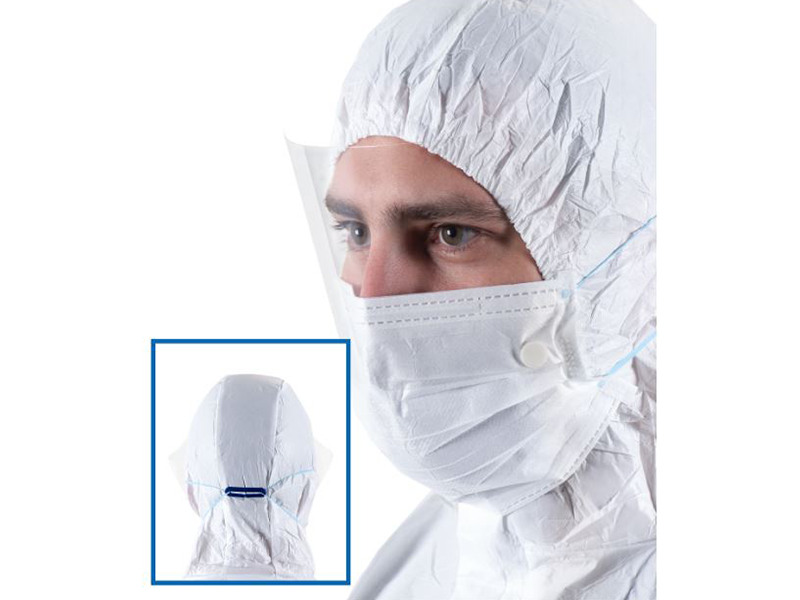 Masque d’hygiène stérile avec visière – BioClean®